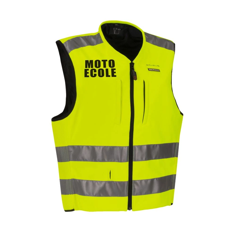 BERING C-PROTECT AIR HIGH VISIBILITY DRIVING SCHOOL LÉGZSÁKOS MELLÉNY, FLUO