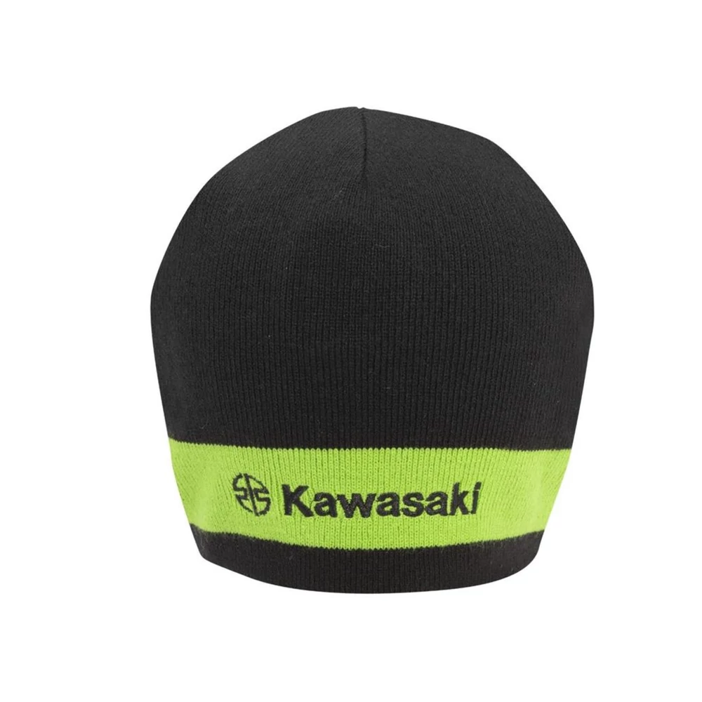 Kawasaki kifordítható kötött sapka