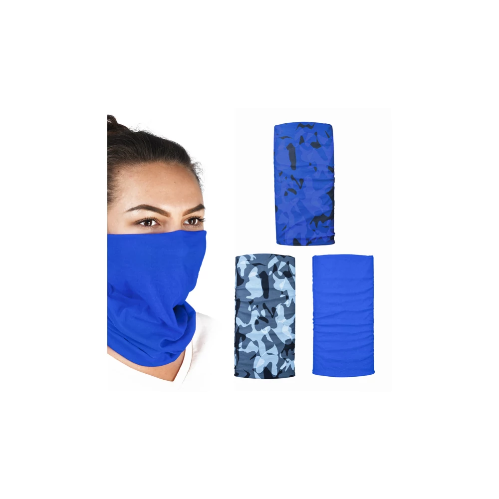 OXFORD csősál comfy havoc blue