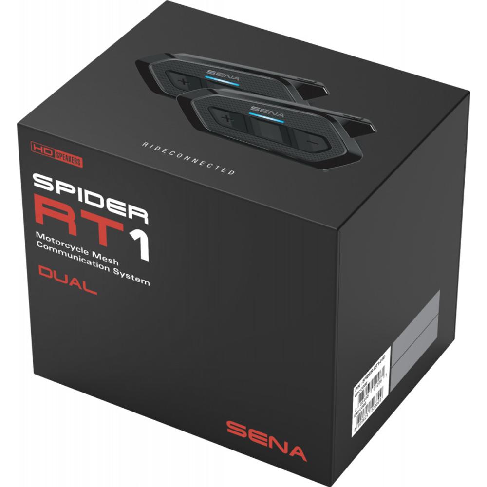 SENA Spider RT1 - Dupla csomag - MESH kommunikáció bukósisakokhoz