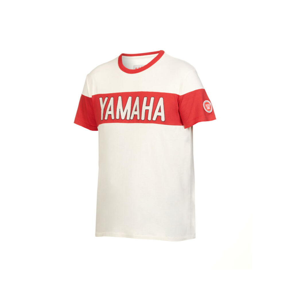 Yamaha Faster Sons Lubbock férfi fehér póló