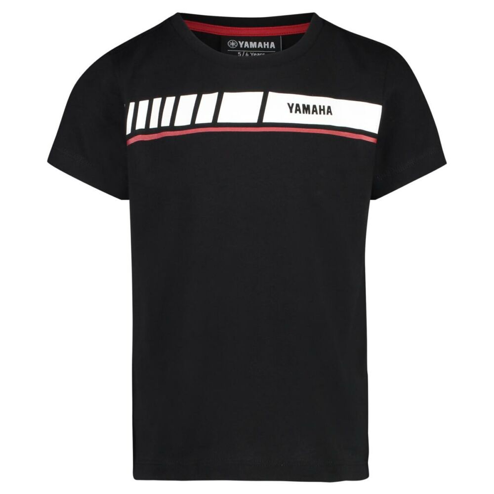 Yamaha REVS gyermek póló fekete