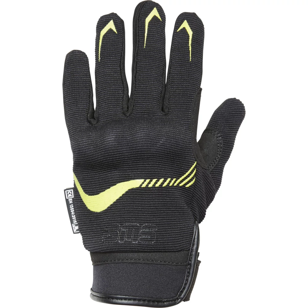 gms Jet-City gyerekkesztyű fekete-fluo