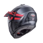 Kép 3/4 - CABERG TourMax-X, Sarabe matt gun metal/fekete/piros