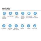 Kép 4/5 - HJC 50B Mesh-Bluetooth sisak szett