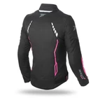 Kép 2/2 - SEVENTY DEGREES SD-JR67 női négyévszakos motoros kabát fekete / pink