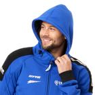 Kép 6/6 - Yamaha Paddock Blue férfi kapucnis motoros pulóver