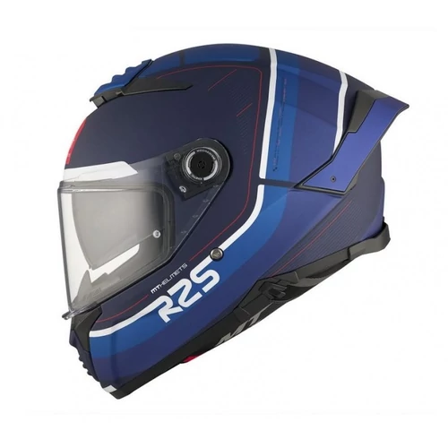 MT Thunder 4 SV R25 C7 matt fekete/kék/fehér bukósisak