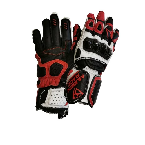 MugenRace motoros Kesztyű G-MNR-2161 piros
