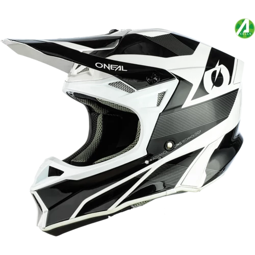 O'Neal 10SRS Hyperlite bukósisak COMPACT fekete/fehér