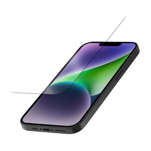QUAD LOCK edzett üveg képernyővédő fólia - iPhone 14