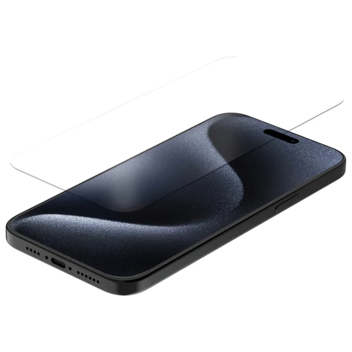QUAD LOCK edzett üveg képernyővédő fólia - iPhone 15 Plus / 15 Pro Max