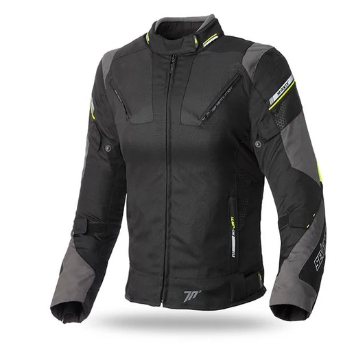 SEVENTY DEGREES SD-JR71 női négyévszakos motoros kabát fekete / neon sárga
