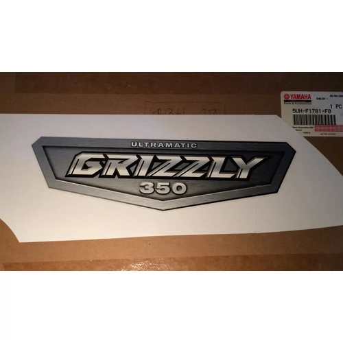 Grizzly 350 jobb oldali matrica