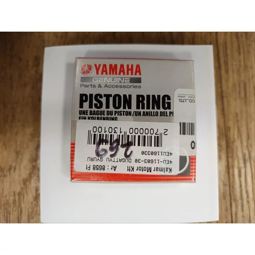 YAMAHA DT50 1992-93 Dugattyú Gyűrű Szett STD