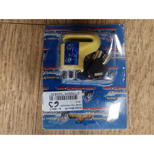 Micro Féktárcsazár