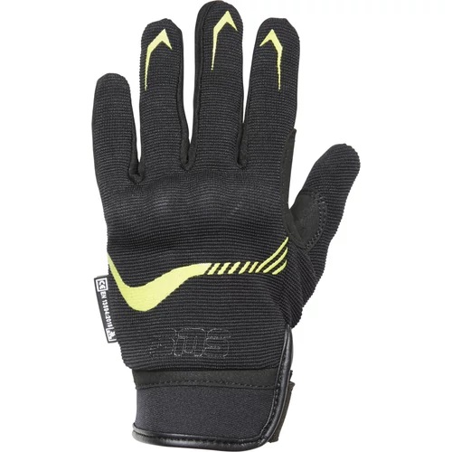 gms Jet-City gyerekkesztyű fekete-fluo