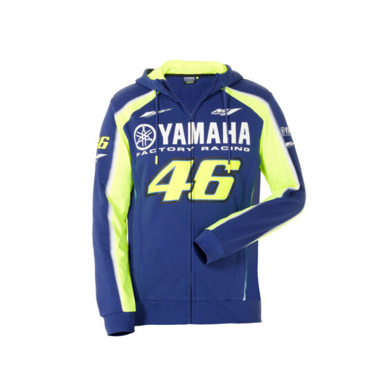VR46 – Yamaha kapucnis férfi pulcsi